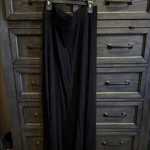 Elegant Black Maxi Skirt